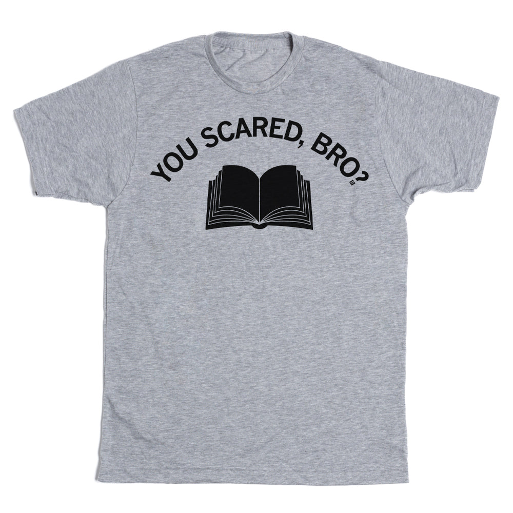 You Scared Bro Book Graphic