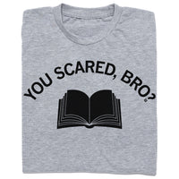 You Scared Bro Book t-shirt