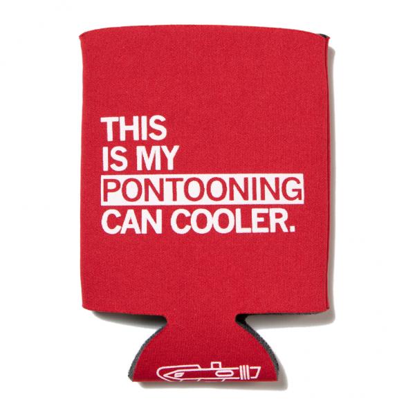 This Is My Pontooning Can Cooler Text