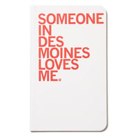 Someone Loves Me DM Notebook