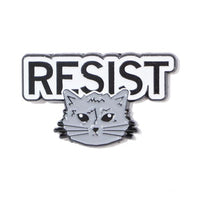 Resist Enamel Pin