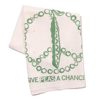 Give Peas A Chance Kitchen Towel