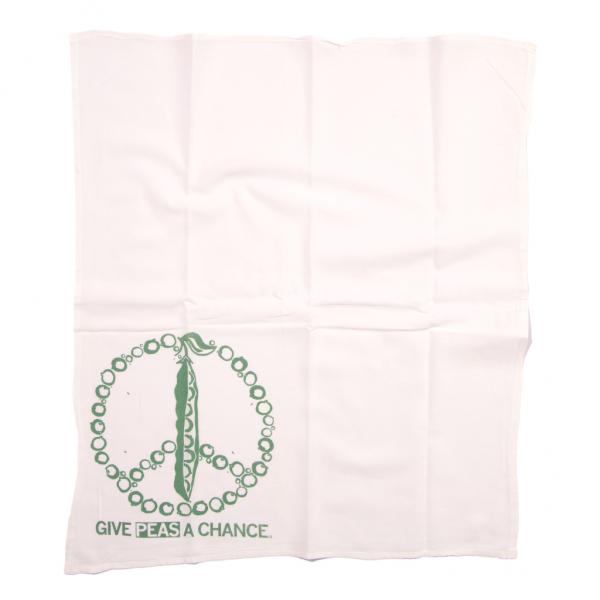 Give Peas A Chance Kitchen Towel