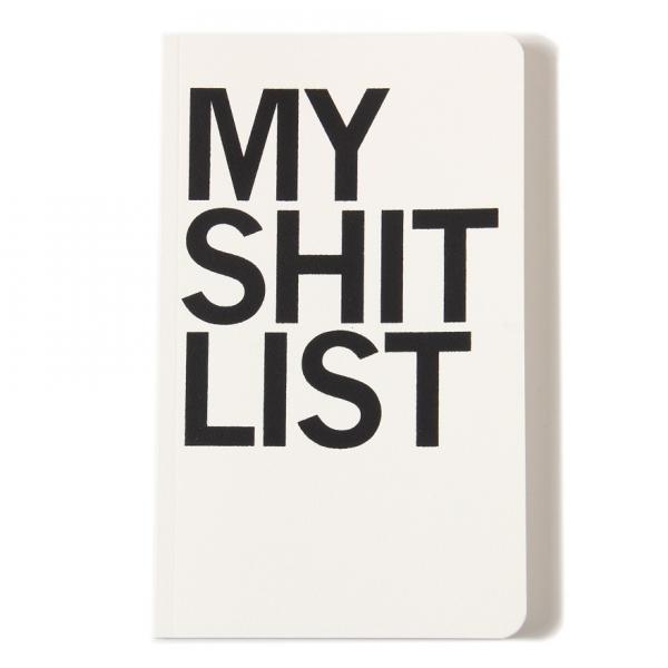 Shit List Notebook