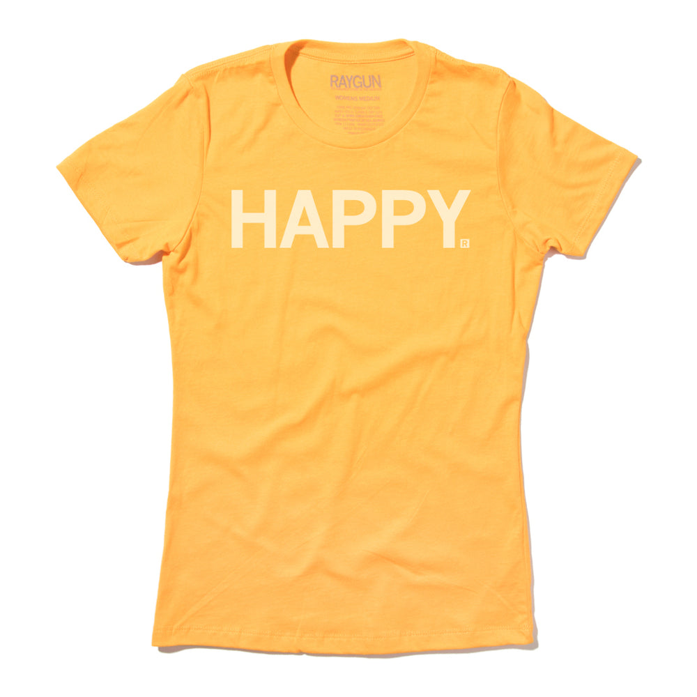 Happy Pride 2021 Raygun LGBTQA T-Shirt Snug womens