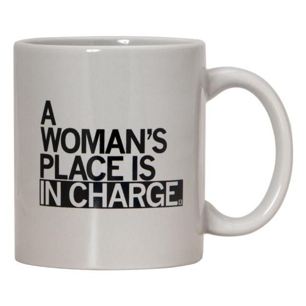 Woman's Place In Charge Mug