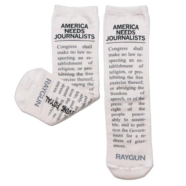 America Needs Journalists Socks