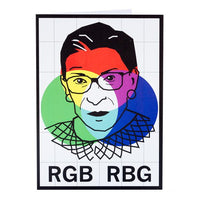 RGB RBG Greeting Card