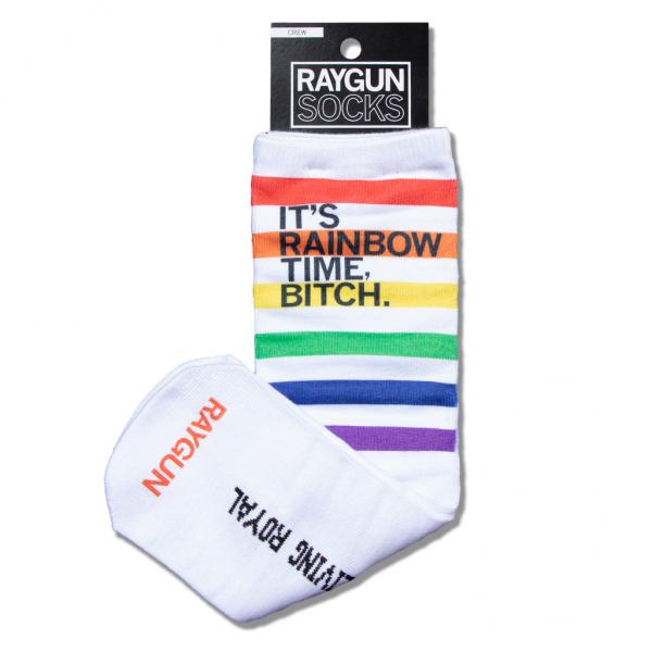 Rainbow Time Socks