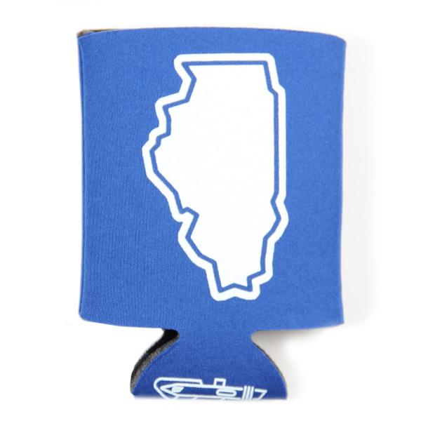 Illinois Outline Can Cooler