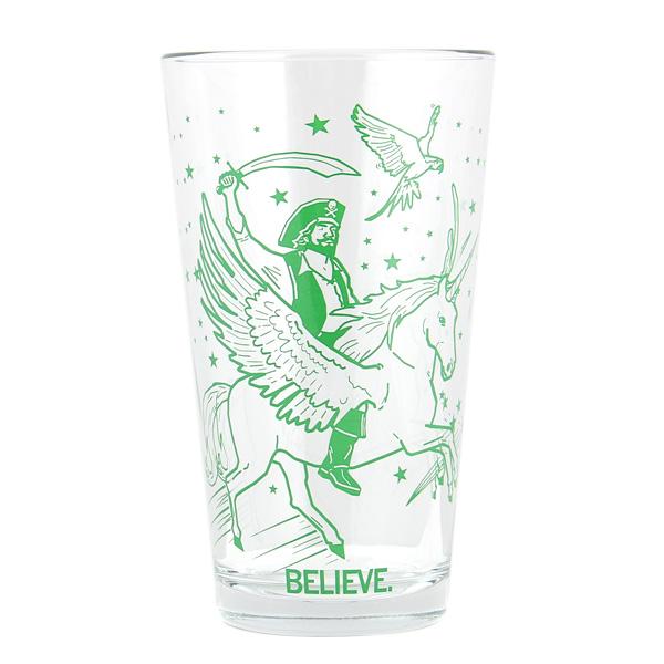 Believe Pint Glass