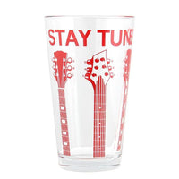 Stay Tuned Pint Glass