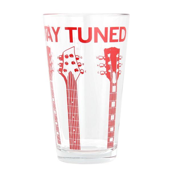 Stay Tuned Pint Glass