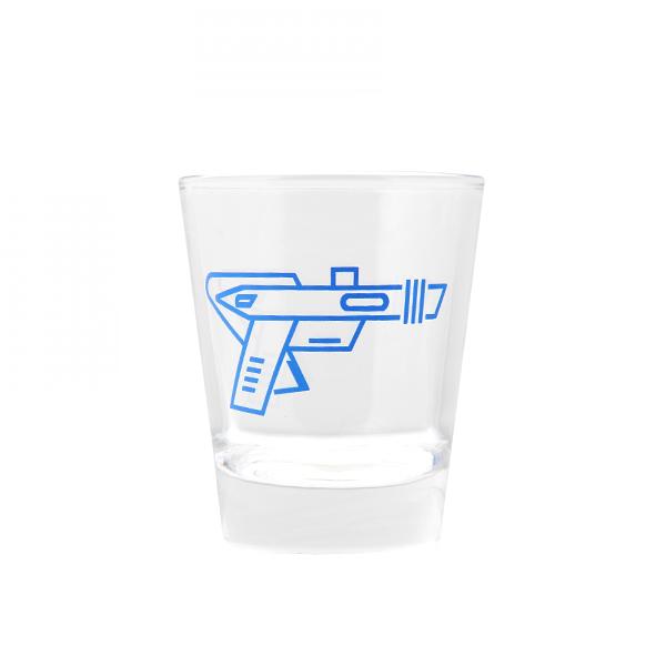 Gun Logo Shot Glass