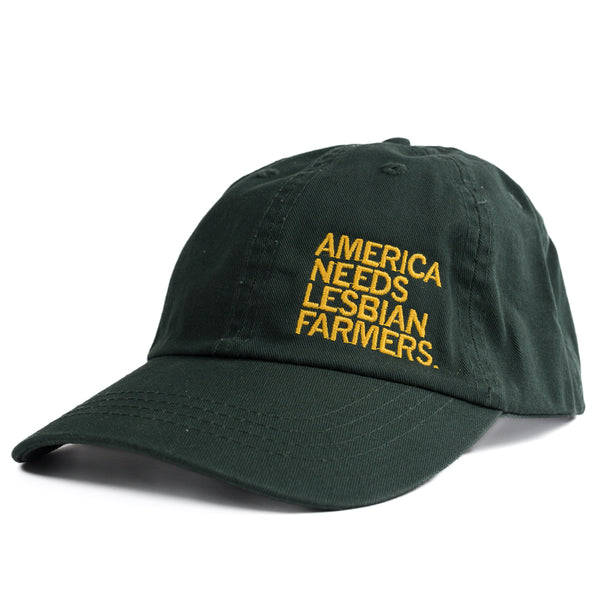 America Needs Lesbian Farmers Baseball Cap