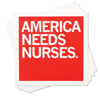 America Needs Nurses Sticker