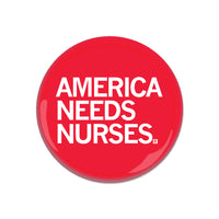 America Needs Nurses Button Medical Vaccine Doctor