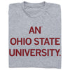 An Ohio State University T-shirt