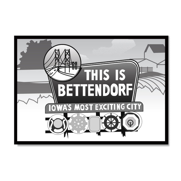 Bettendorf: Most Exciting City Postcard