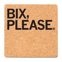 Bix Please Cork Coaster