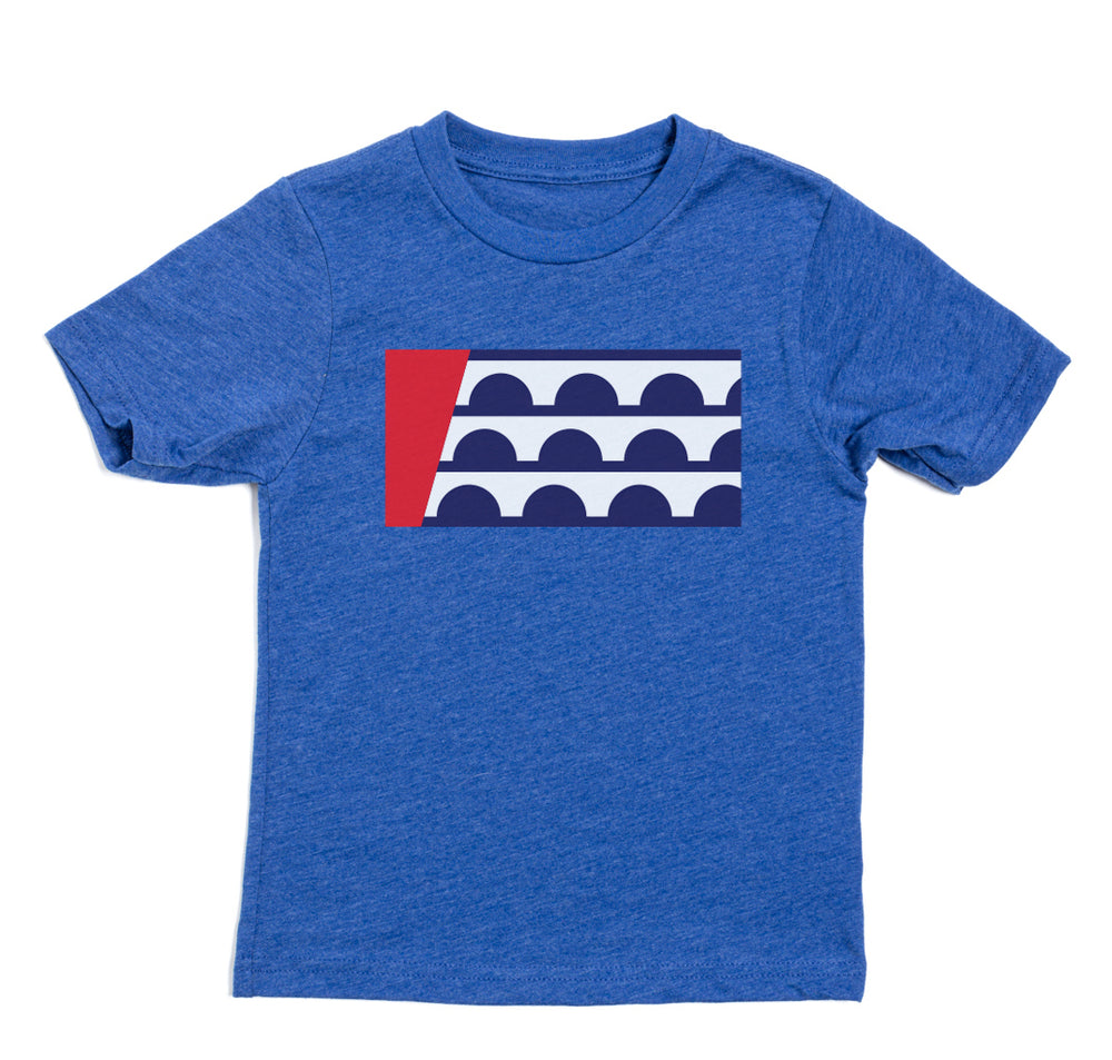 Des Moines Flag Kids T-Shirt