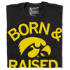 Hawkeyes Born & Raised Shirt