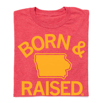 IA Born & Raised Red T-Shirt