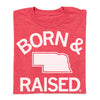 NE Born & Raised Red T-Shirt