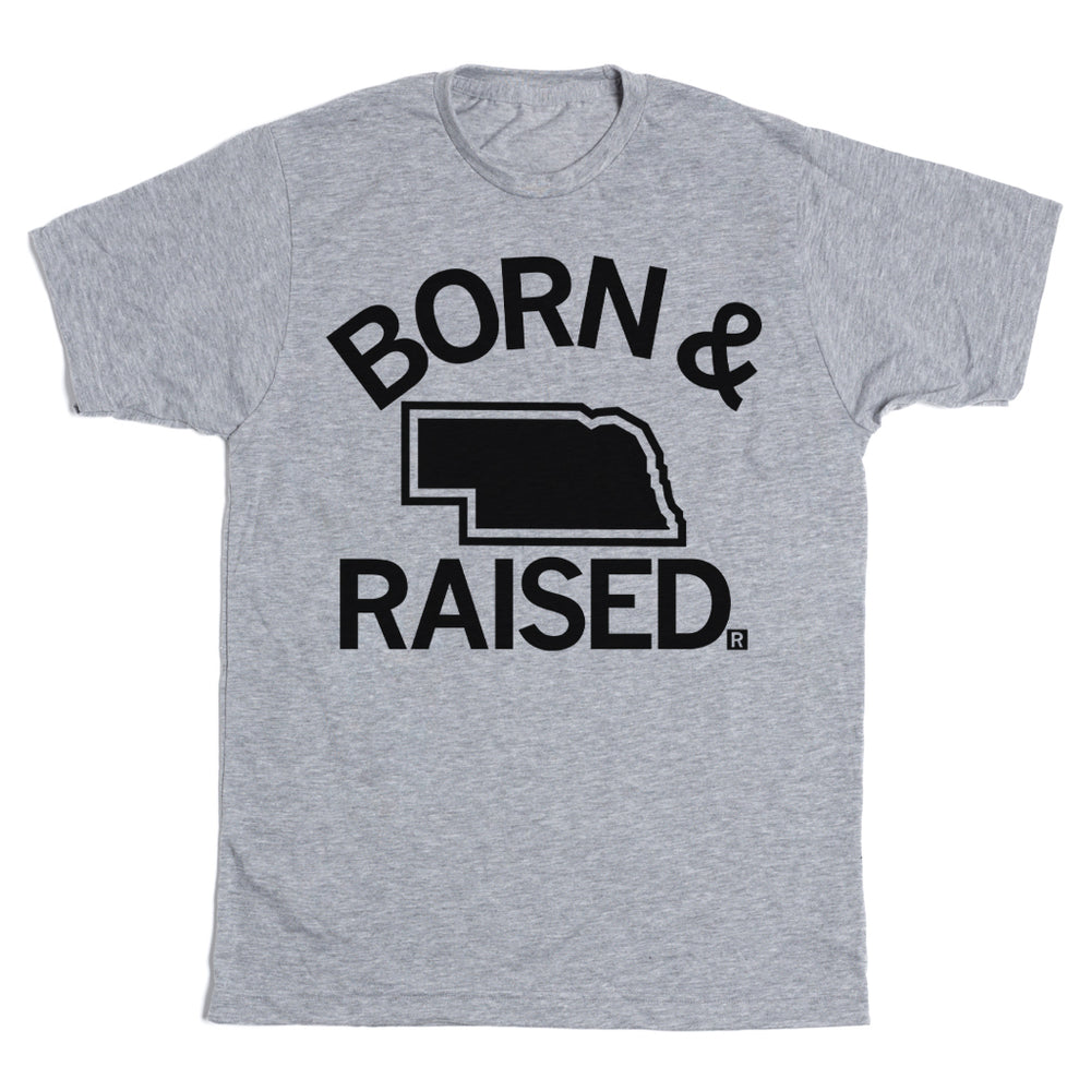 Nebraska Born and Raised Shirt
