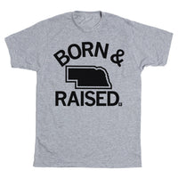 Nebraska Born and Raised Shirt