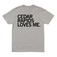 Cedar Rapids Loves Me Raygun T-Shirt Standard Unisex
