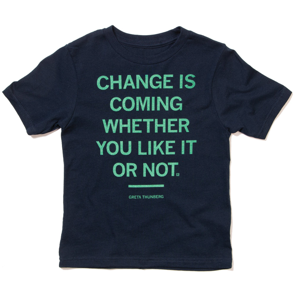 Change Is Coming Greta Thunberg Youth T-Shirt