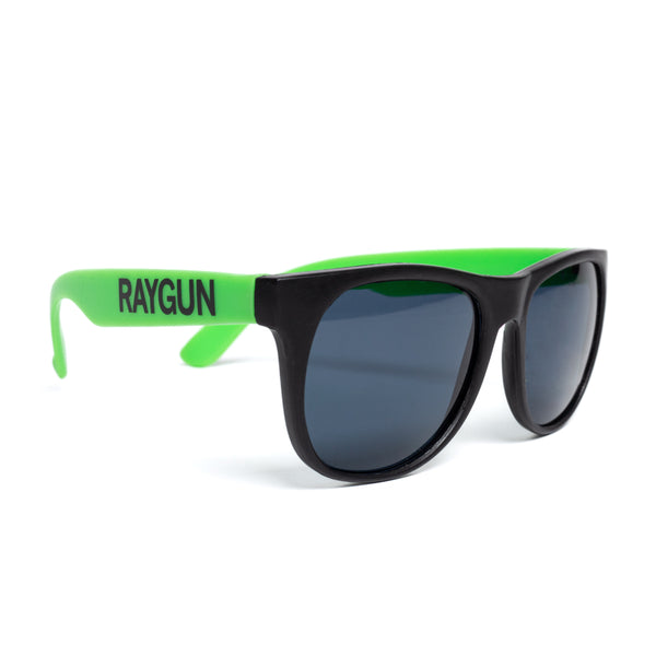RAYGUN Text Logo Sunglasses