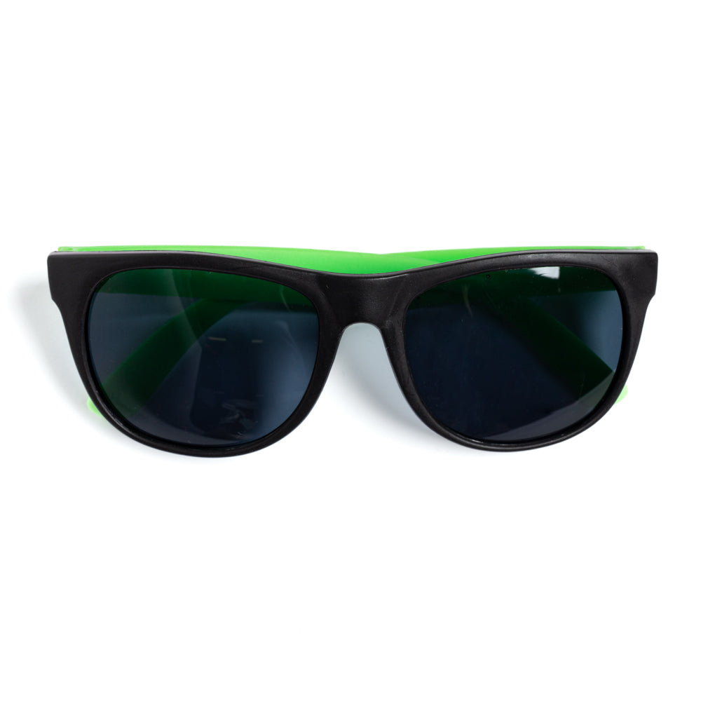 RAYGUN Text Logo Sunglasses - Green