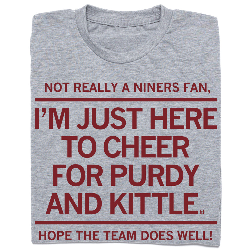 Cheer For Purdy And Kittle