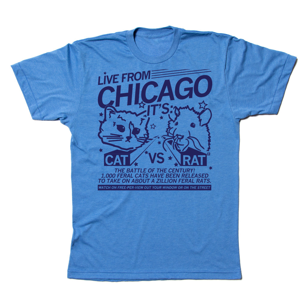 Chicago Cats versus Rats t-shirt