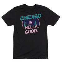 Chicago Is Hella Good Vaporwave T-Shirt