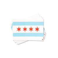 Chicago Flag Mini Sticker