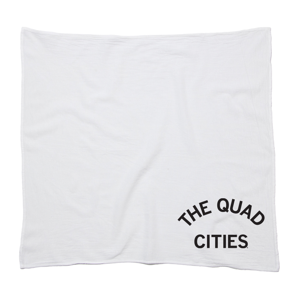 City Logo: Quad Cities Kitchen Towel