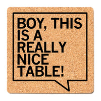 Really Nice Table Cork Coaster