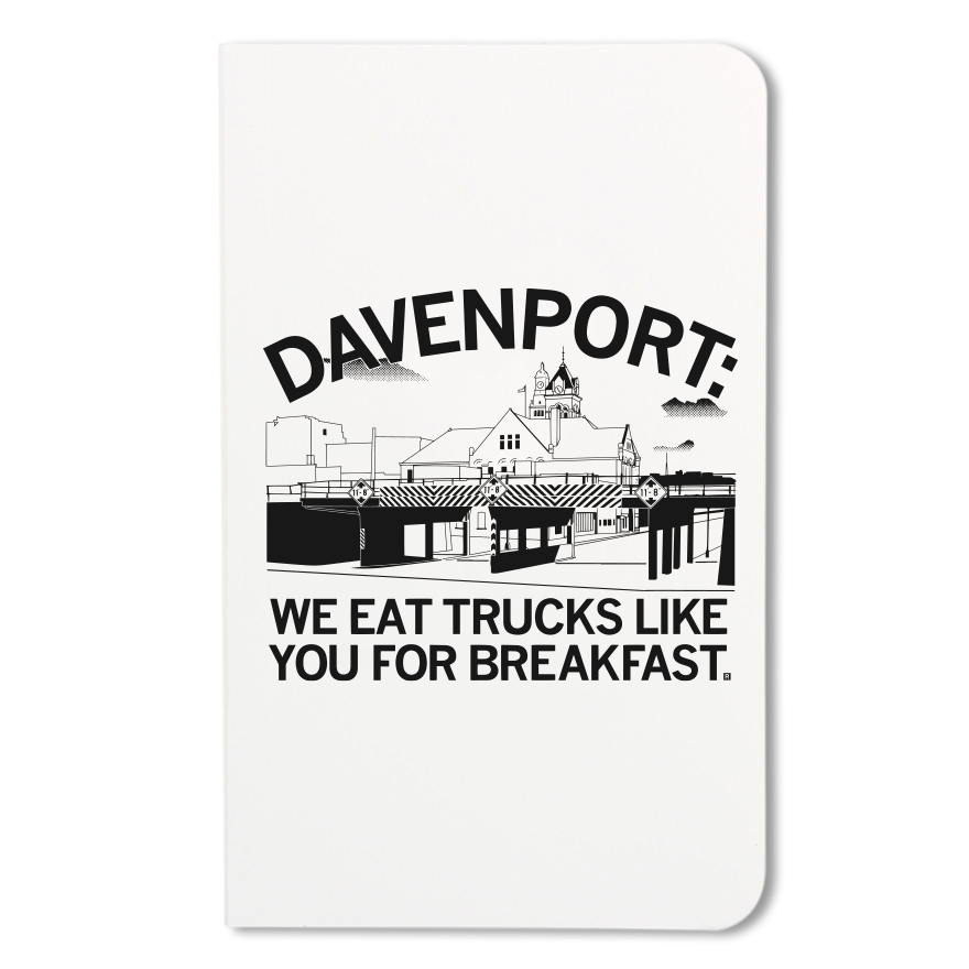 Davenport: Trucks for Breakfast Notebook