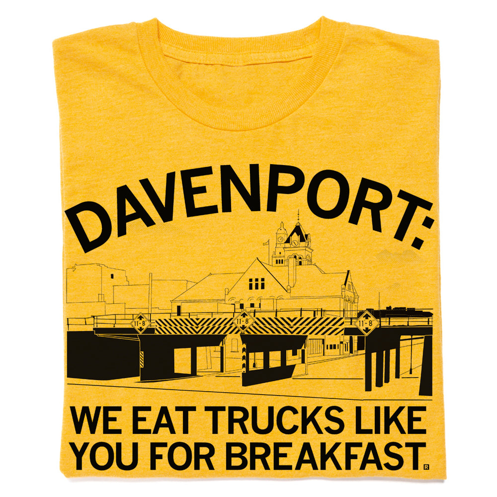 Davenport: Trucks For Breakfast T-Shirt