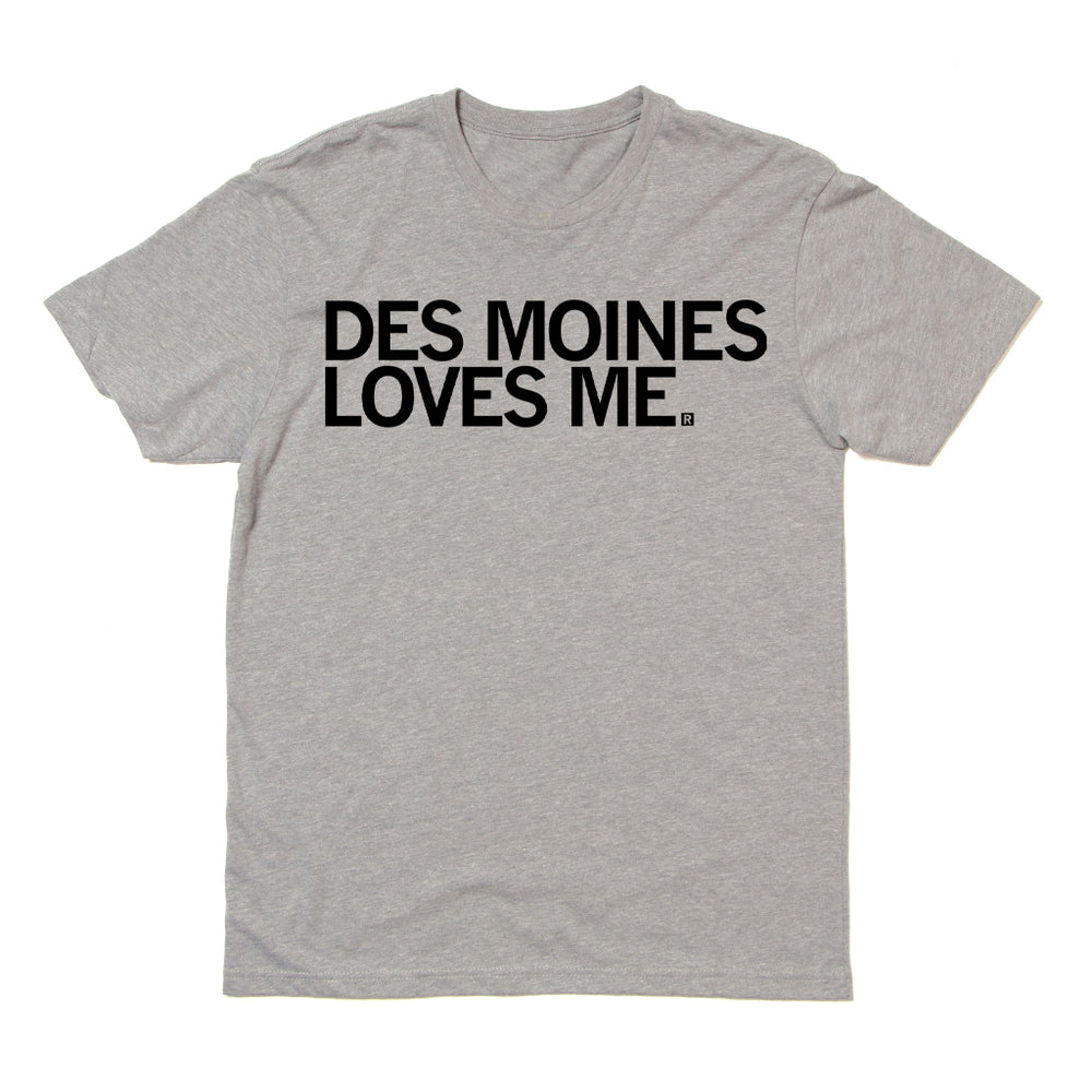 Des Moines Loves Me Raygun T-Shirt Standard Unisex