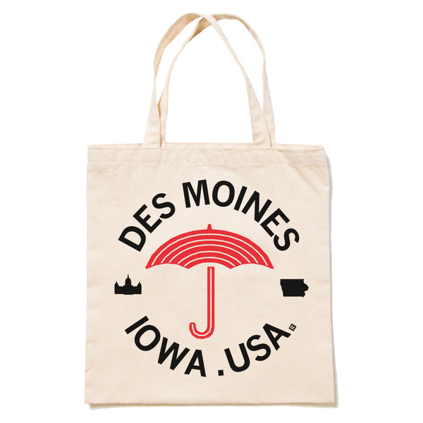 Des Moines Umbrella Tote Bag