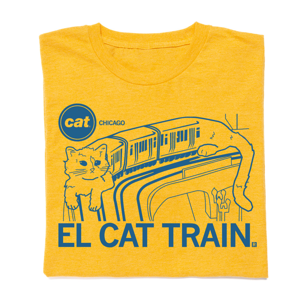El Cat Train T-Shirt