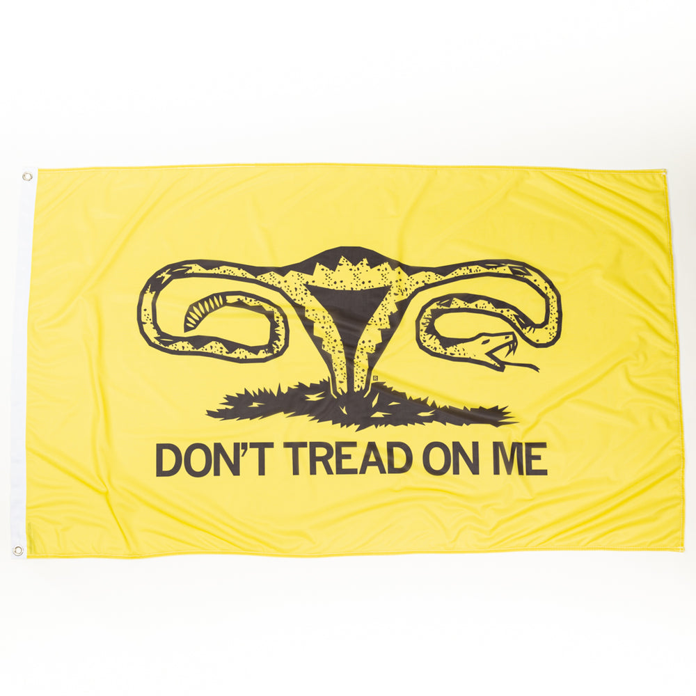 Don’t Tread On Me Uterus Flag