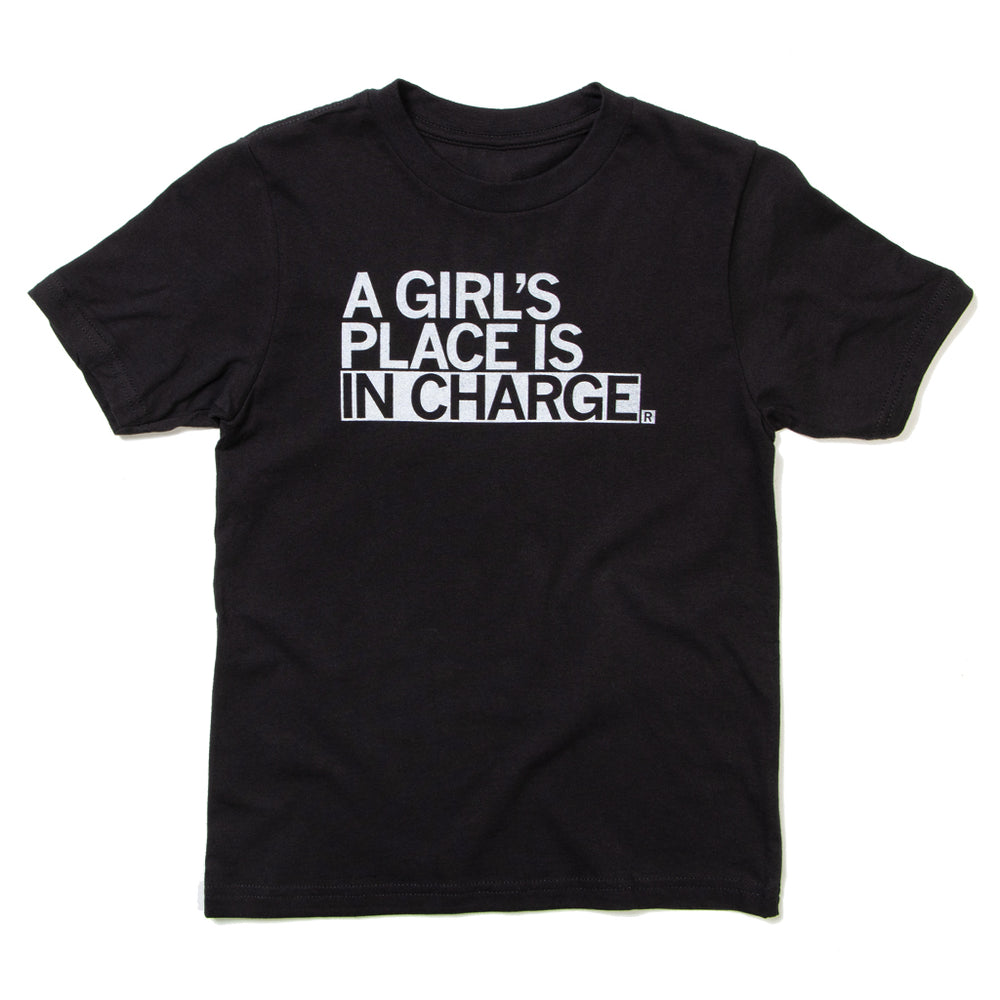 Girl's Place In Charge Youth Shirt
