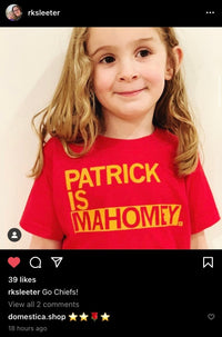 Patrick Is Mahomey Kids
