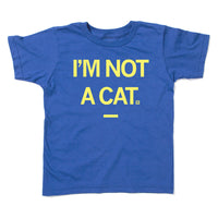 I'm Not A Cat Zoom Kids Shirt