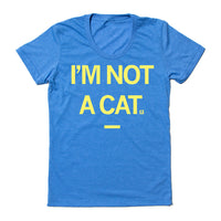 I Am Not A Cat Zoom Meeting T-Shirt